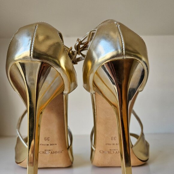 Jimmy Choo - Iconic Lance - Gold - Picture 5 of 5